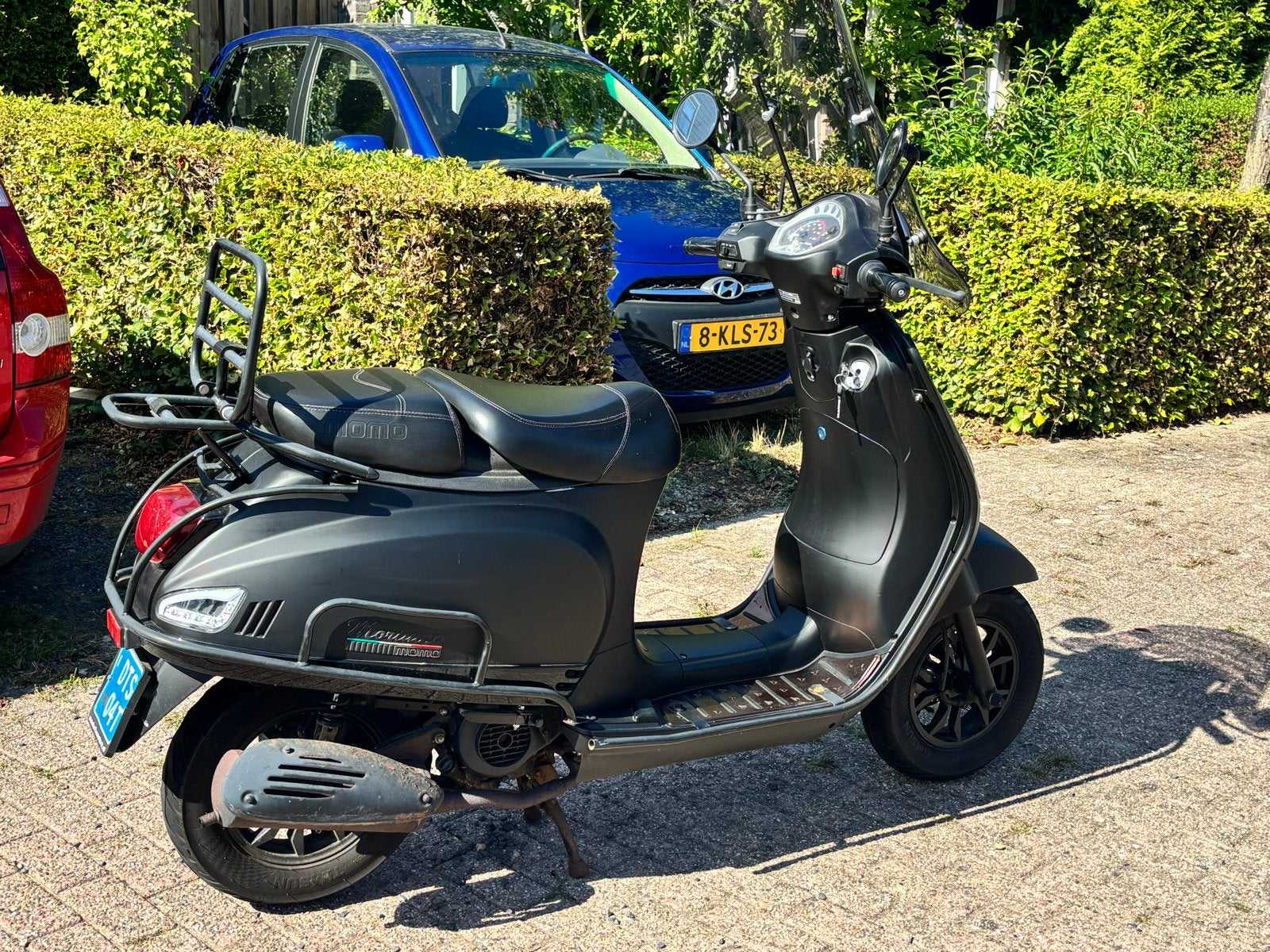 Compleet uitgevoerde Momo morino scooter, Ophalen of Verzenden, Gebruikt, Benzine, Overige merken