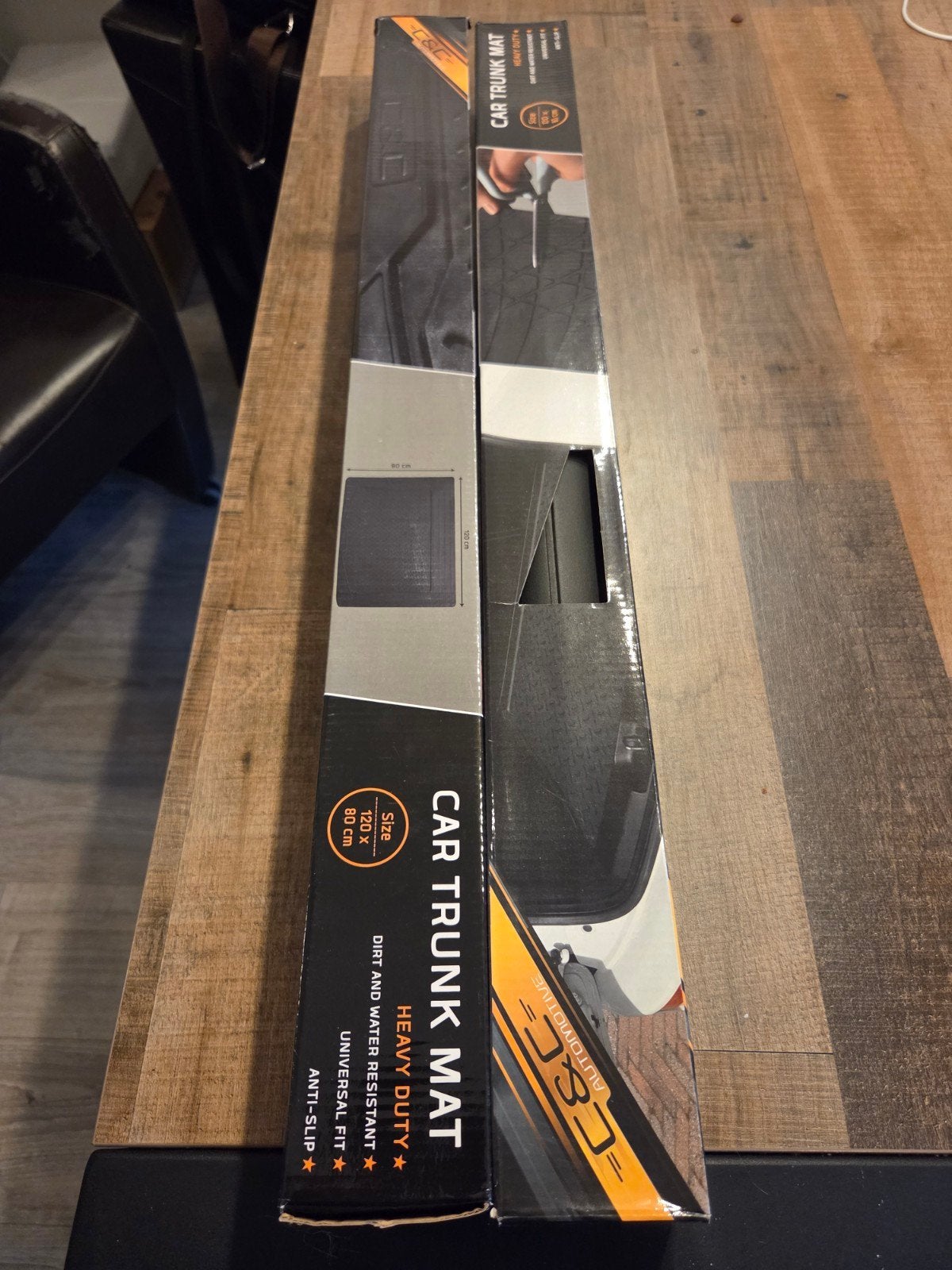 2x Antislipmat voor in de auto - 120x80 cm, Ophalen