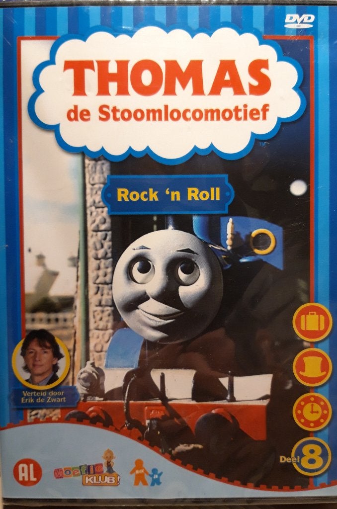 Thomas de Stoomlocomotief Deel 8: Rock 'n Roll (NIEUW), Animatie, Alle leeftijden, Tv-serie, Nieuw in verpakking