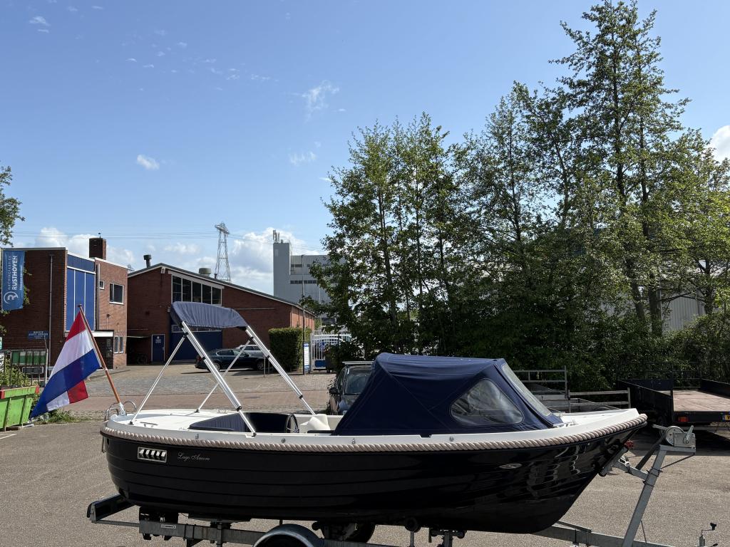 Lago Amore 575 + Suzuki 15pk + Zonnedek + Bimini + TRAILER, Lago Amore, 6 m, Overige typen, Gebruikt