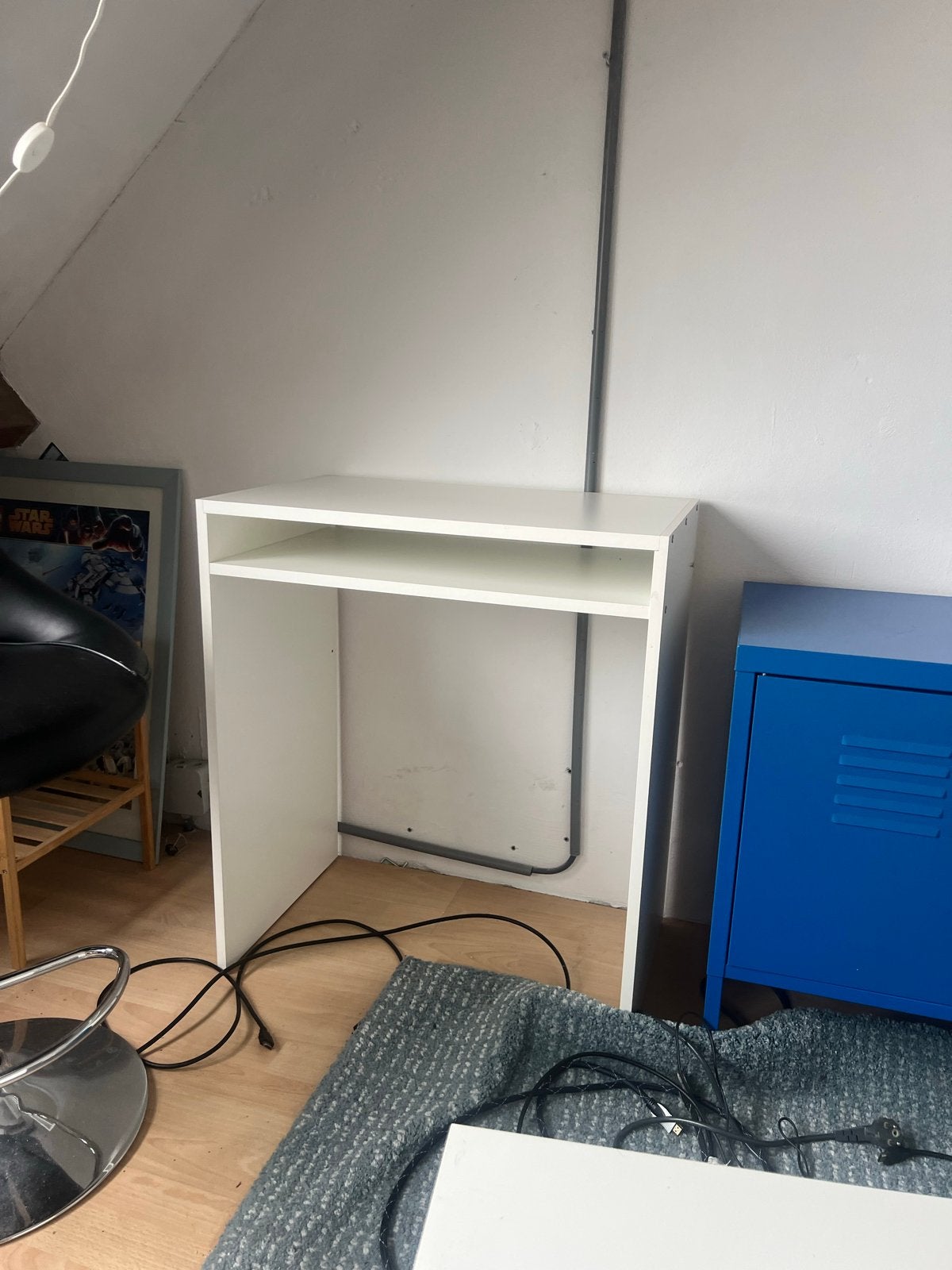 IKEA Torald bureau wit, Ophalen, Opbergruimte, Gebruikt, Spaanplaat of MDF