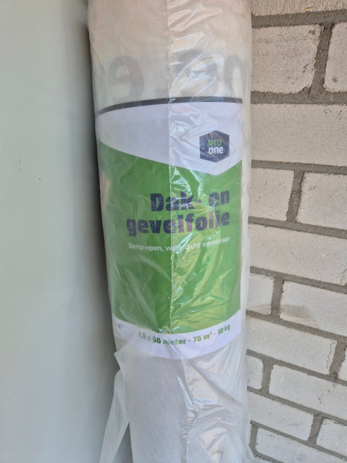 dak gevel folie, Overige materialen, Nieuw, 15 m² of meer, Ophalen