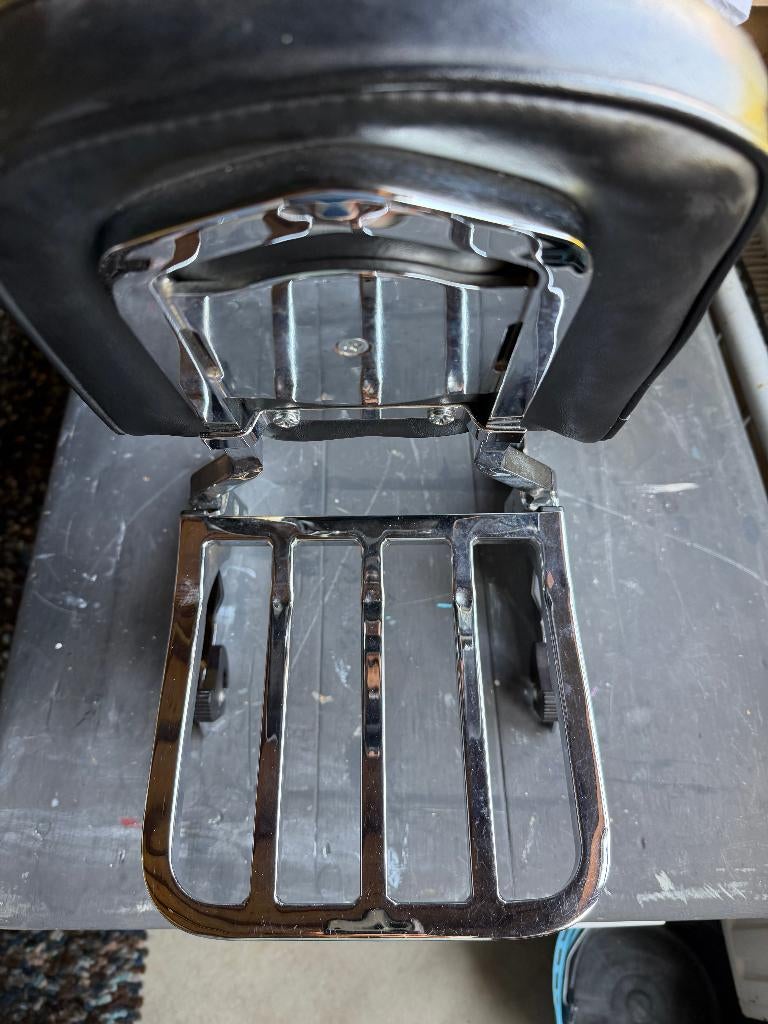 sissybar met bagagerek harley davidson evo, Motoren, Ophalen of Verzenden, Gebruikt