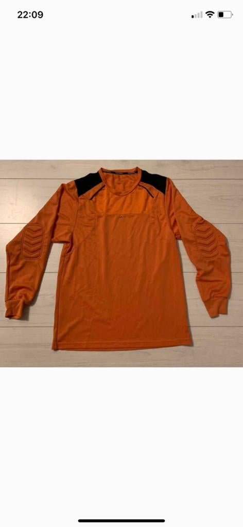 Keepershirt maat S/M, Ophalen of Verzenden, Zo goed als nieuw, Oranje, Voetbal