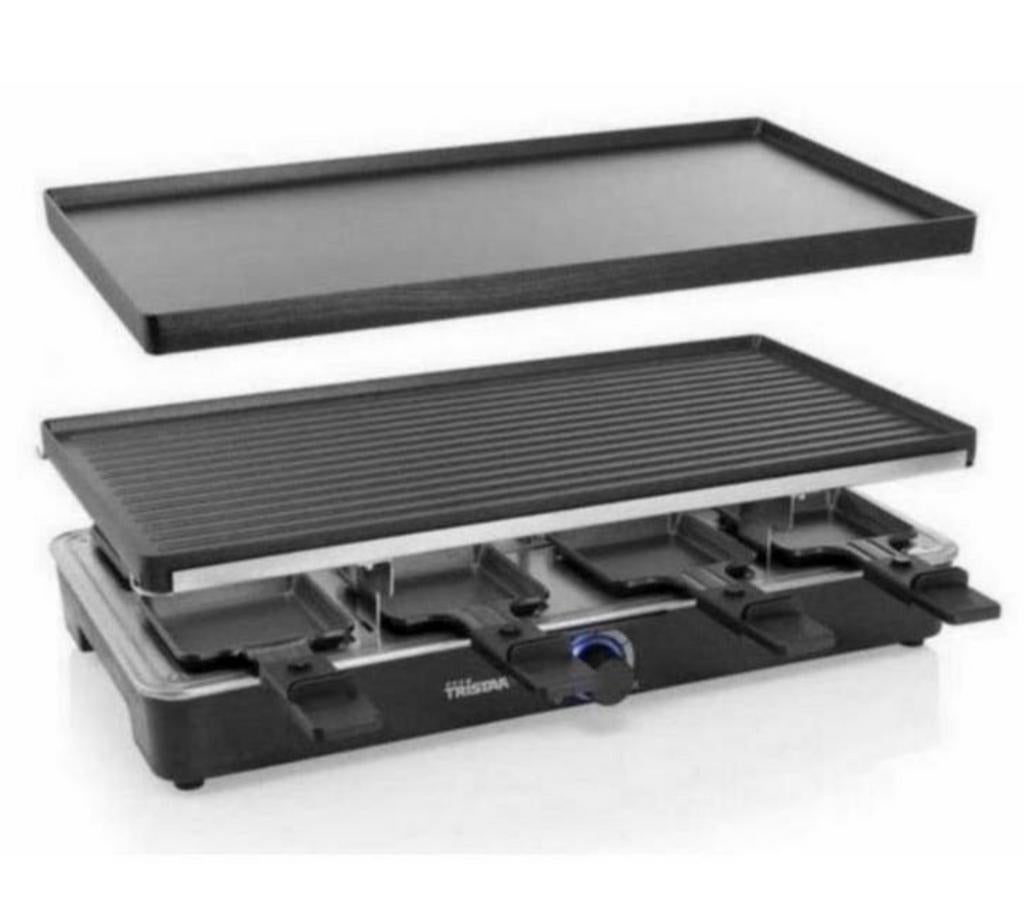 Tristar Raclette RA-2724 NIEUW 8-persoon Gourmetstel gourmet, 8 personen of meer, Nieuw, Ophalen of Verzenden, H