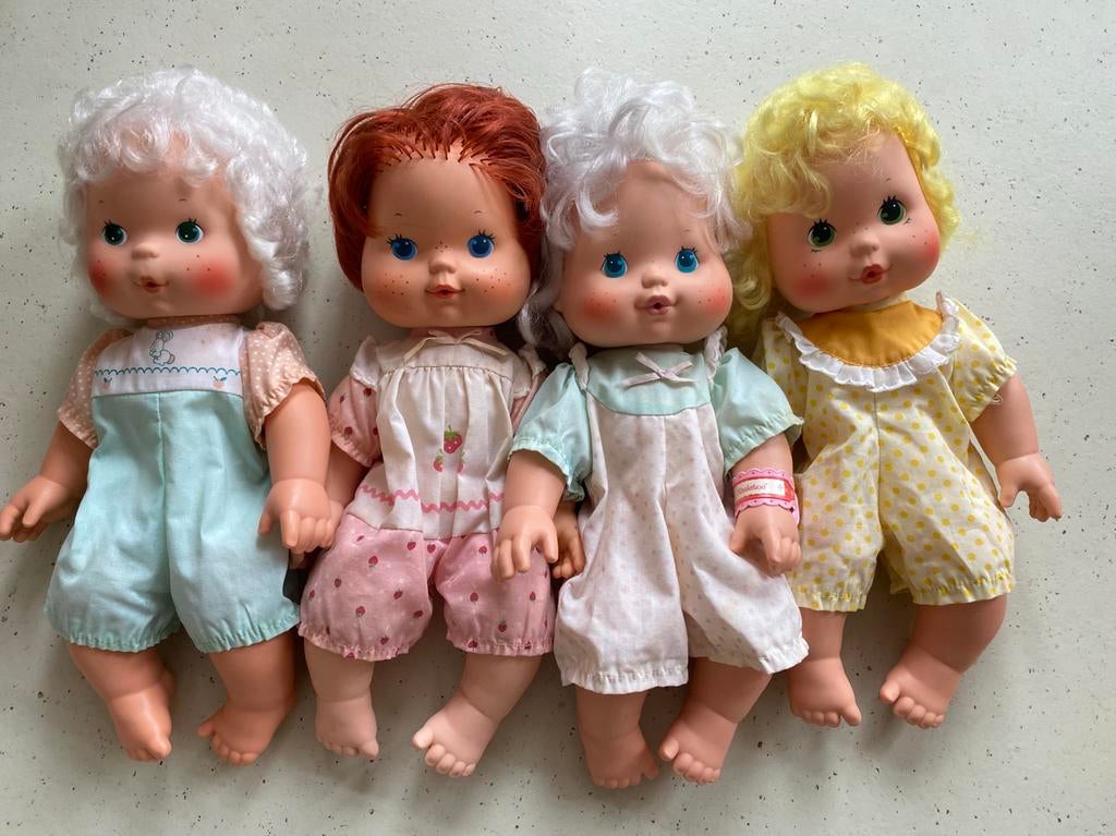 Vintage Strawberry Shortcake poppen, Ophalen of Verzenden, Gebruikt