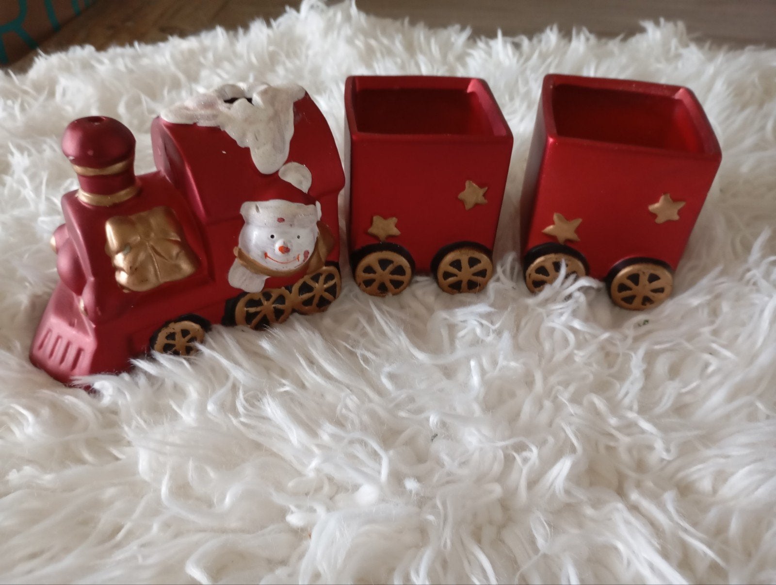 KERST TREIN BREEKBAAR NU 3,50 ZIE FOTO,S, Ophalen of Verzenden