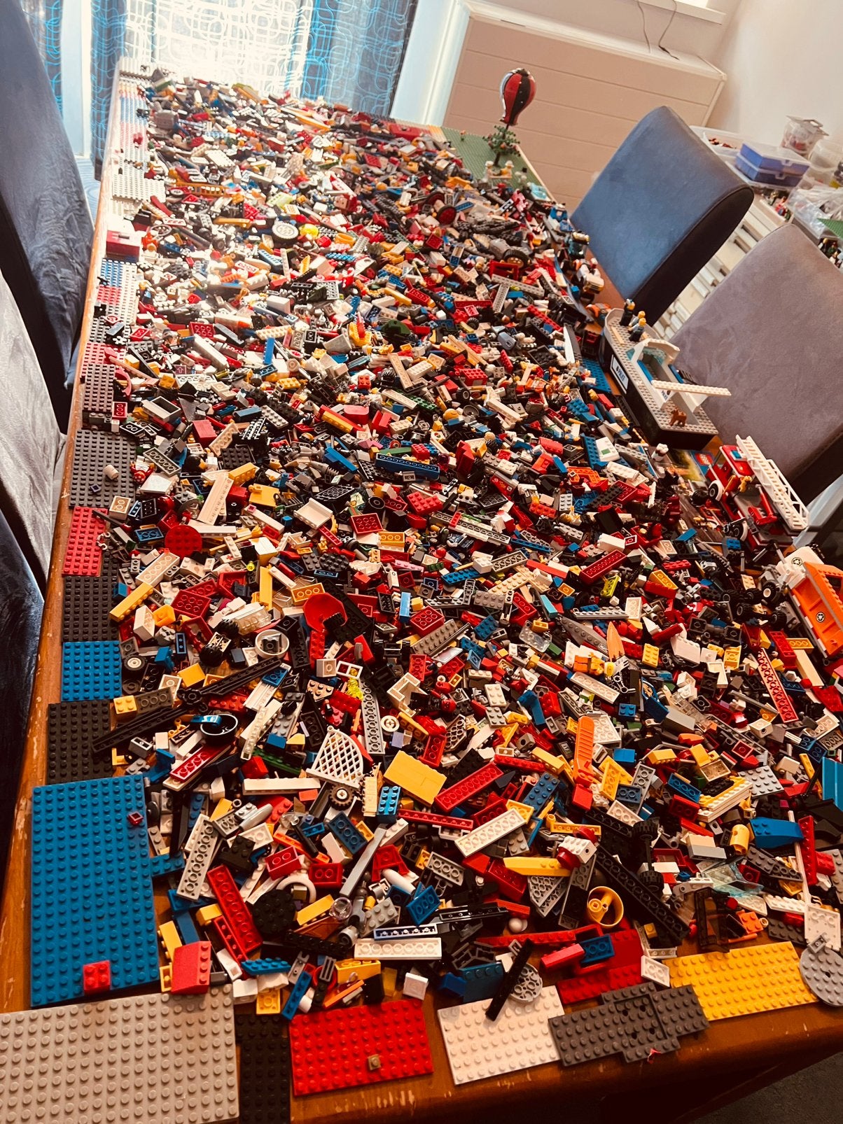Lego zeer grote partij  echte lego gemengd