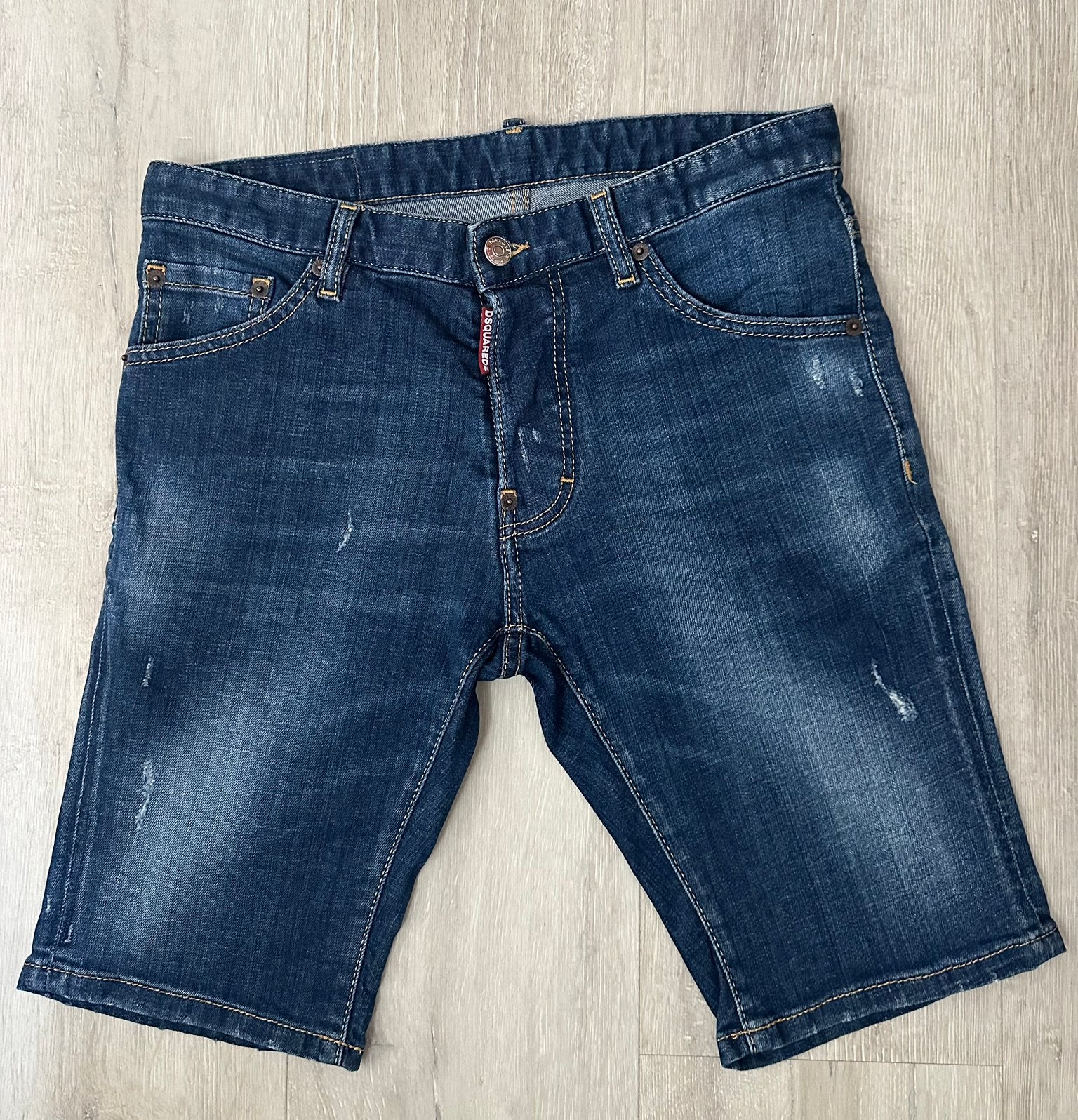 Dsquared korte spijkerbroek origineel, Ophalen of Verzenden, Zo goed als nieuw, Jongen, Broek