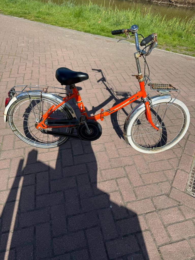 Peugeot vouwfiets vintage antiek, Ophalen, Gebruikt