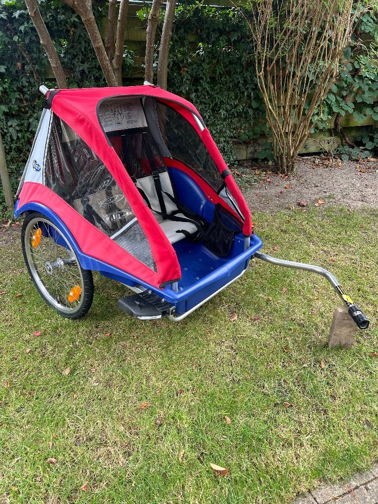 Fietskar Thule Chariot comfort LE CTS 2 persoons, Fietsen en Brommers, Ophalen, Gebruikt, Opvouwbaar, 40 tot 60 kg