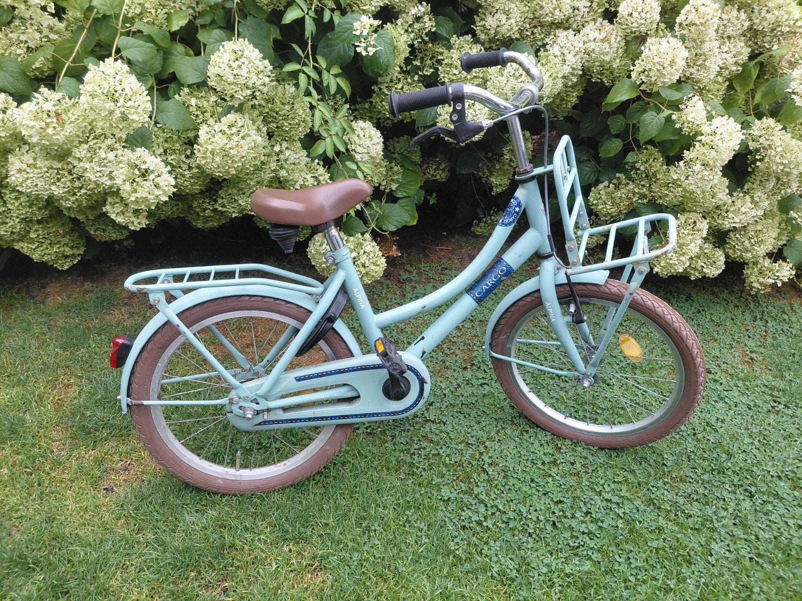Kinderfiets Alpina Cargo | 18 inch, Fietsen en Brommers, Ophalen, Terugtraprem, Cargo, 16 tot 20 inch