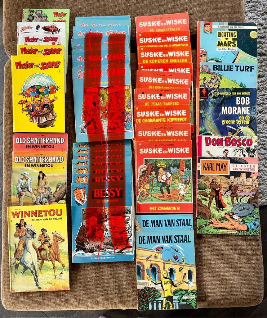 Verschillende titels van Stripboeken, Boeken, Strips | Comics, Meerdere comics, Ophalen of Verzenden, Gelezen, Europa