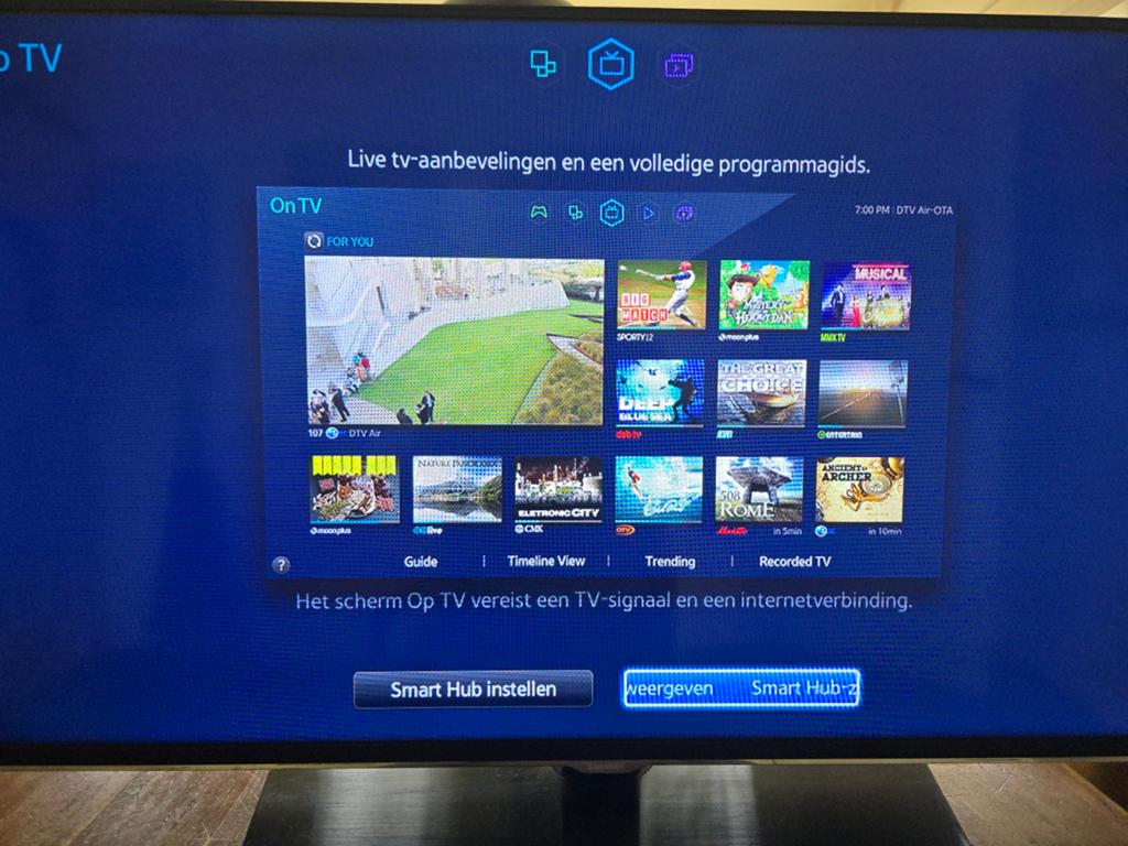 Samsung Smart TV 40 inch Full HD LED UE40H5500, Ophalen, LED, 50 Hz, Zo goed als nieuw