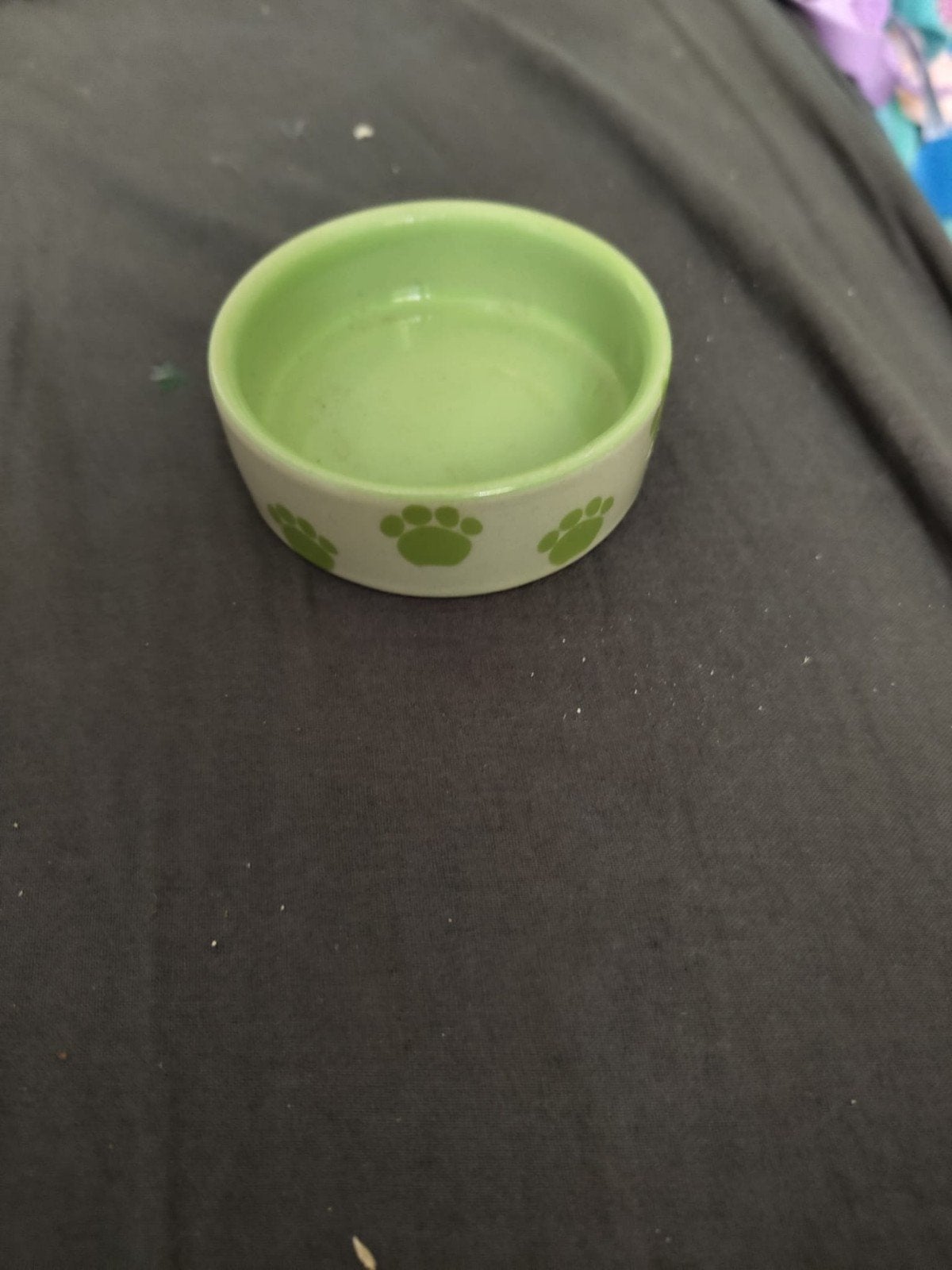 hamster voer bakje, Ophalen