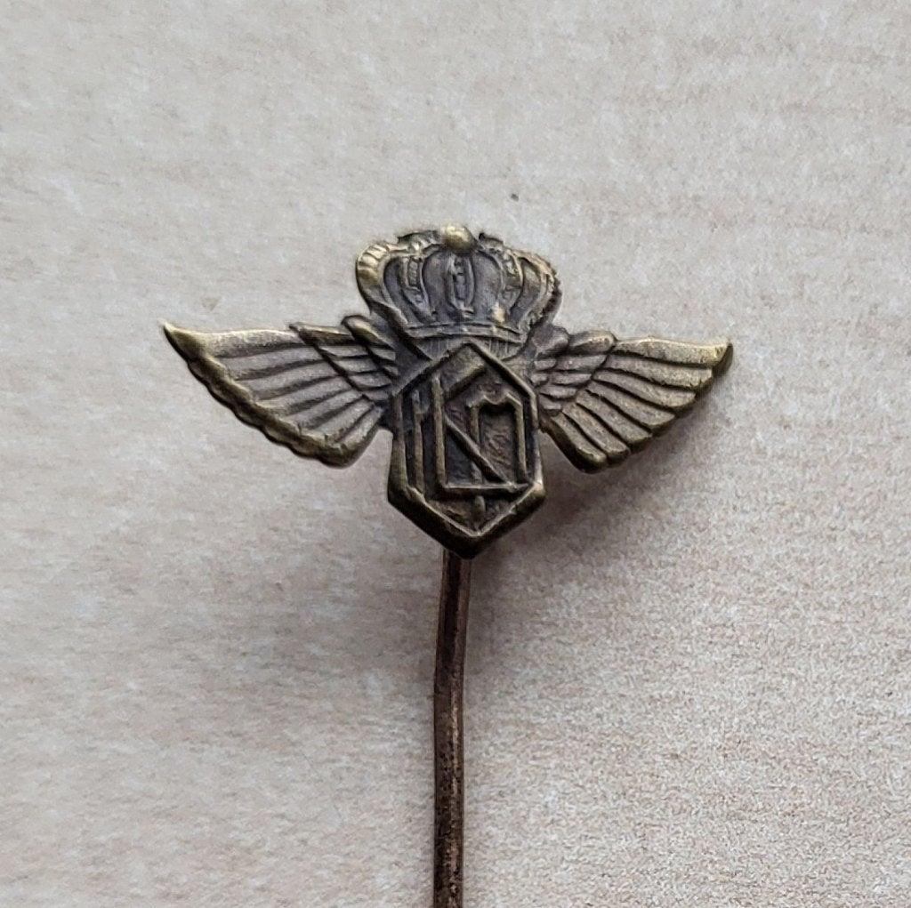 KLM Profielblik logo speldje, Niet vindbaar, Niet vindbaar, Zo goed als nieuw, Patch, Badge of Embleem