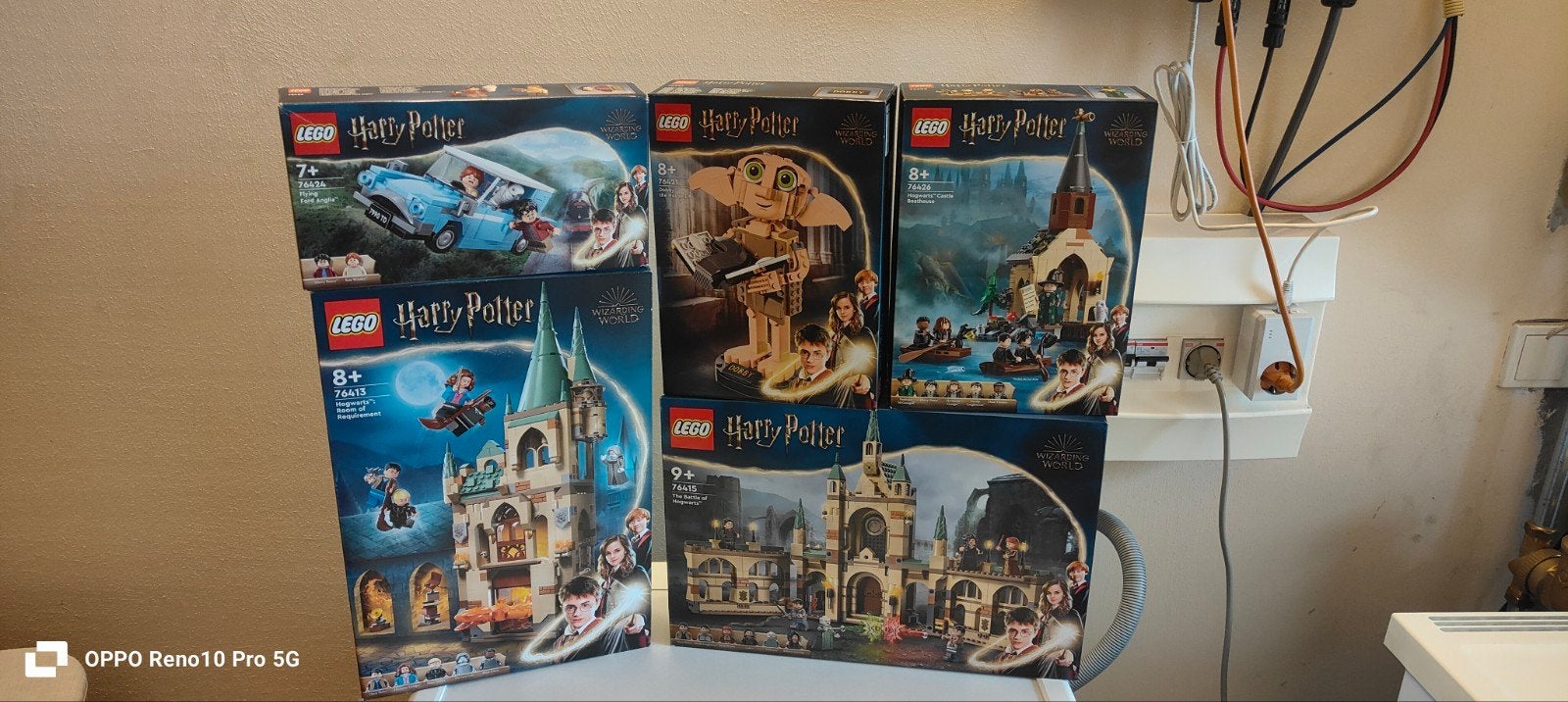 LEGO Harry Potter sets - Zweinstein, Dobby, Ford Anglia, Ophalen, Zo goed als nieuw, Overige merken