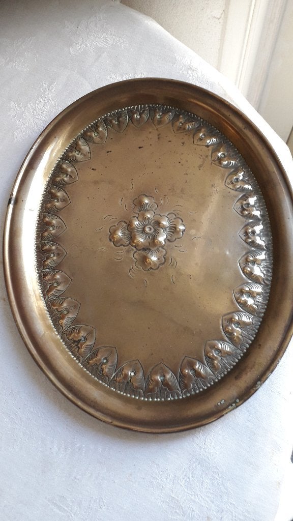 KOPER BLAADJE KLAAS DIJKSTRA, Antiek en Kunst, Ophalen of Verzenden