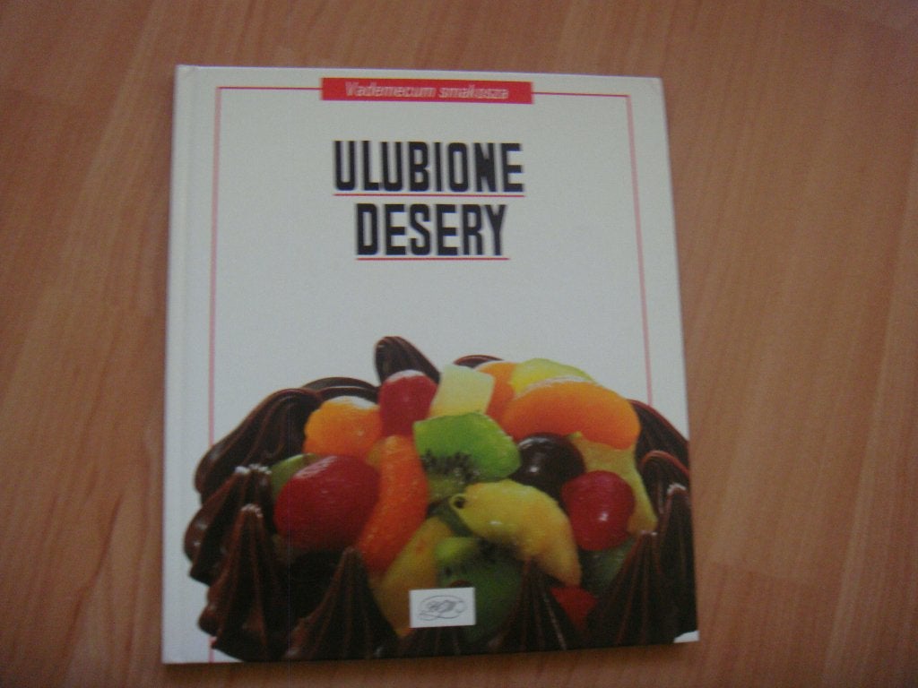 Poolse boeken Vademecum smakosza Ulubione Desery, Ophalen of Verzenden, Gelezen, Taart, Gebak en Desserts