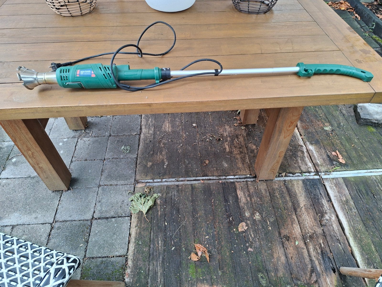 Elektrische onkruidbrander van Wolfgang  - Groen, Ophalen, Gebruikt, Wolfgang