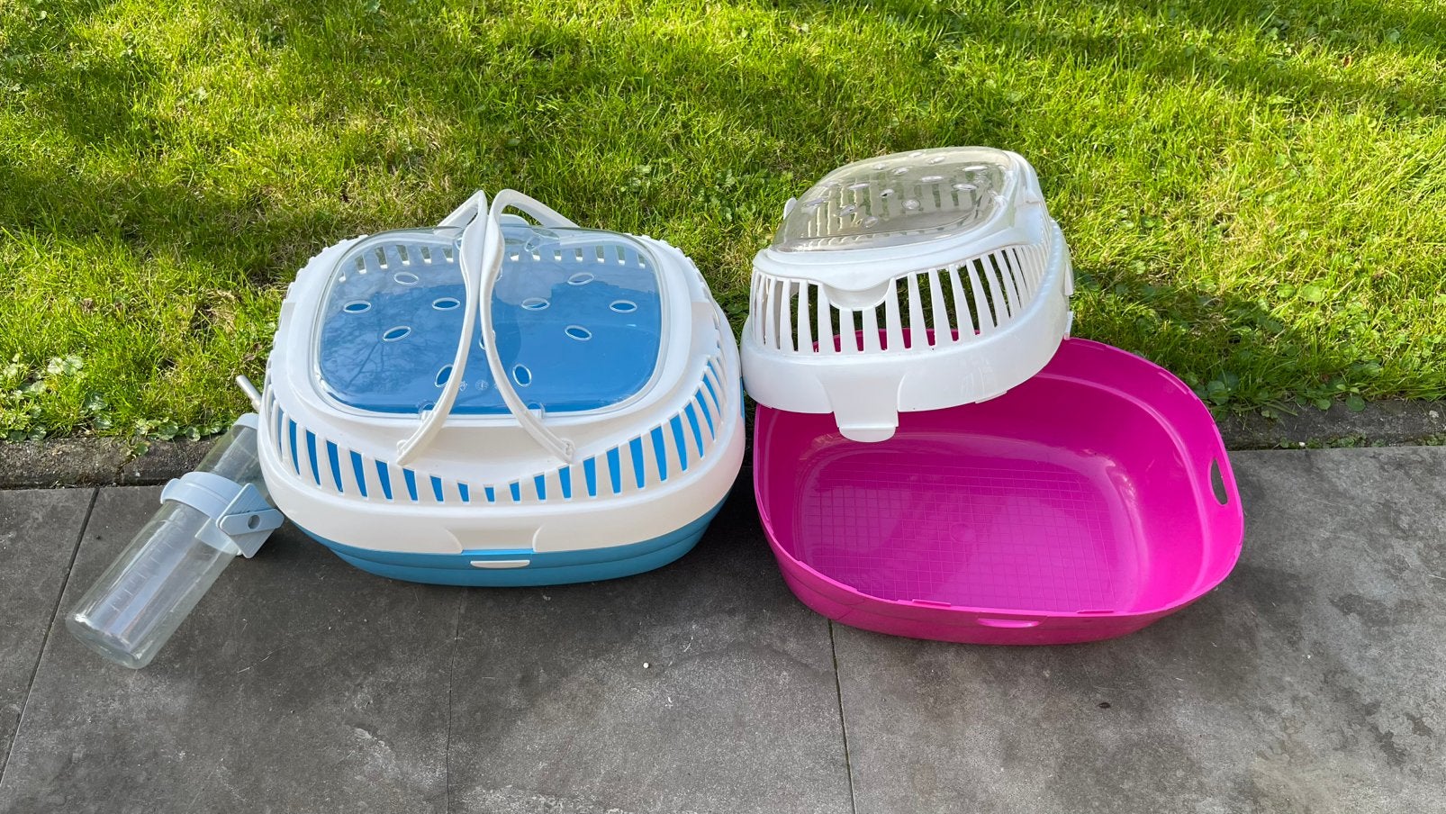 Reismandjes cavia/ knaagdieren + gratis extra, Ophalen, Zo goed als nieuw, Transportkoffer of -box