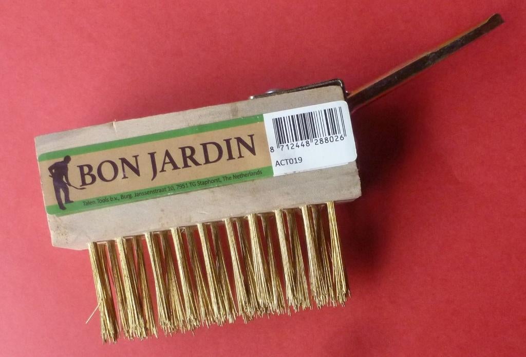OOK ZOVEEL ONKRUID ? onkruidborstels met staal 12 stuks, Ophalen of Verzenden, Nieuw, Onkruidsteker, Talen Tools