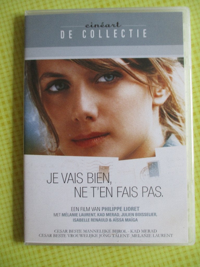 Je vais bien, ne t'en fais pas - DVD ( Philippe Lioret ), Cd's en Dvd's, Alle leeftijden, Ophalen of Verzenden, Zo goed als nieuw