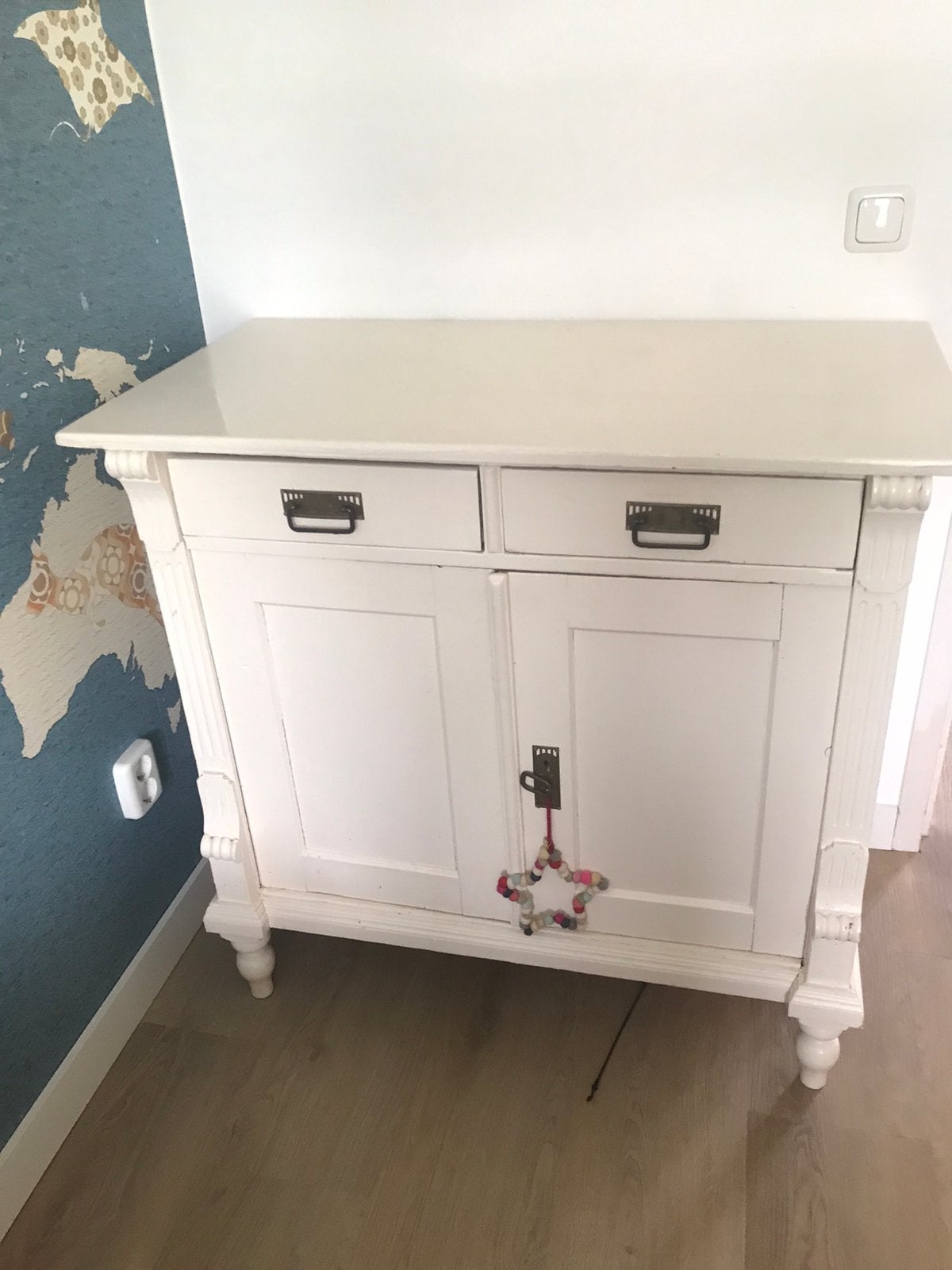 Kast/commode brocante, Ophalen, Gebruikt