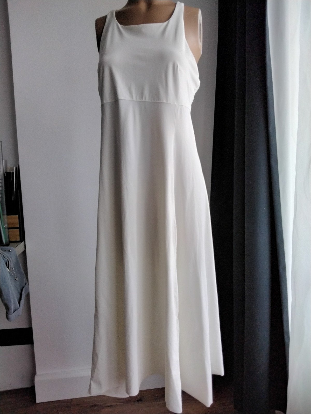 Sarah Pacini  Jurk,  Crème,  Maat M, Maat 38/40 (M), Sarah Pacini, Wit, Ophalen of Verzenden