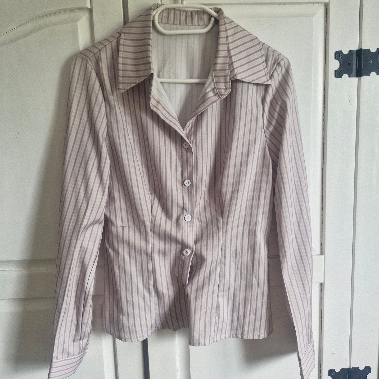Nieuwe Shein blouse maat XS, Beige, Nieuw, Ophalen of Verzenden, Maat 34 (XS) of kleiner