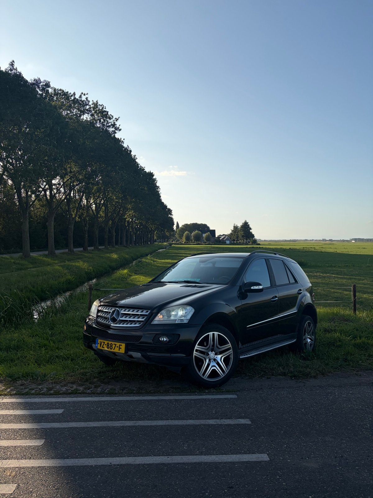 Mercedes-Benz ML280 CDI 4 matic 2006, Auto's, Zwart, Mercedes-Benz, Diesel, Vierwielaandrijving