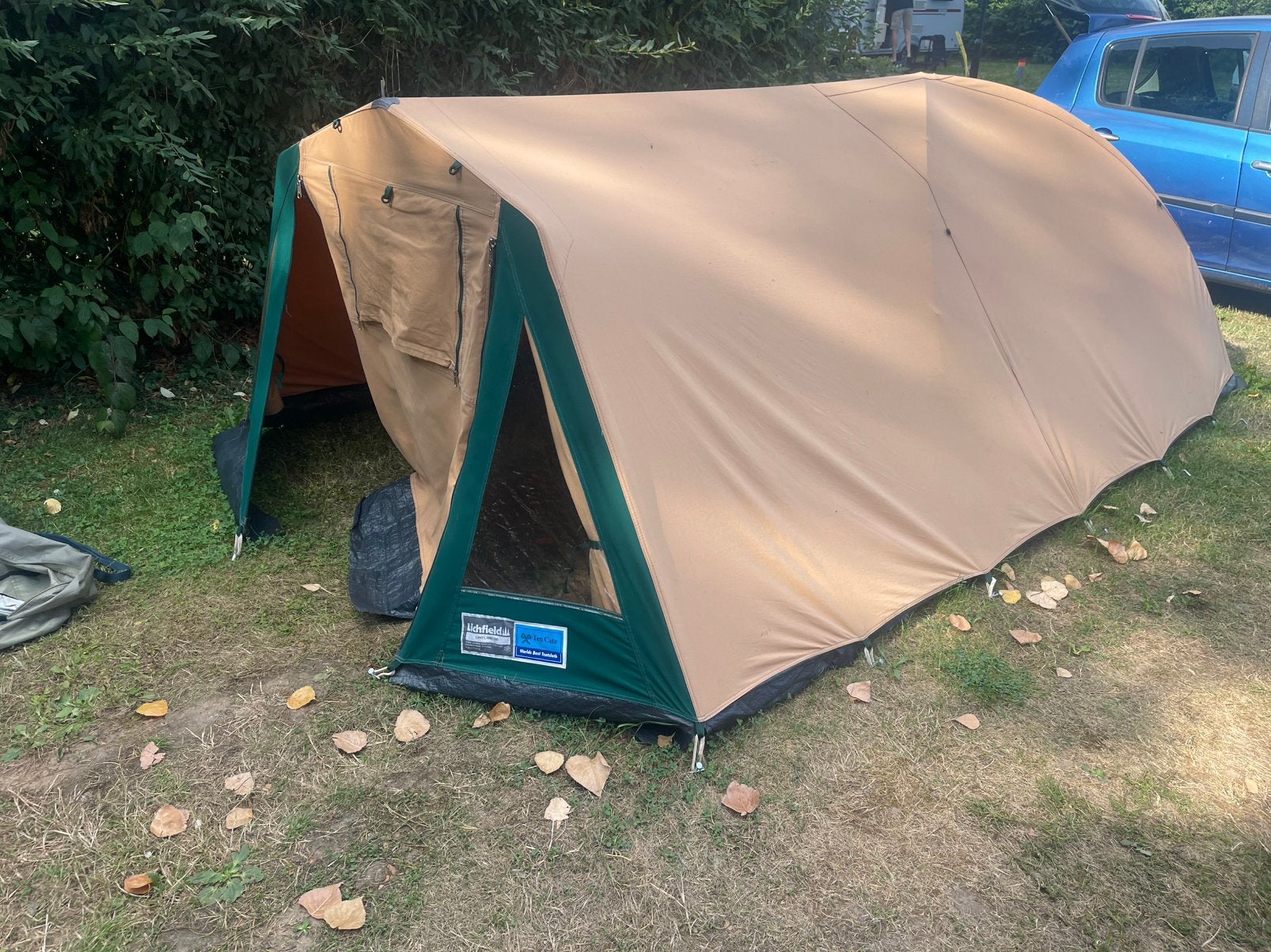 Tent katoen ten Cate 2 pers, Ophalen of Verzenden, Gebruikt, Tot en met 2