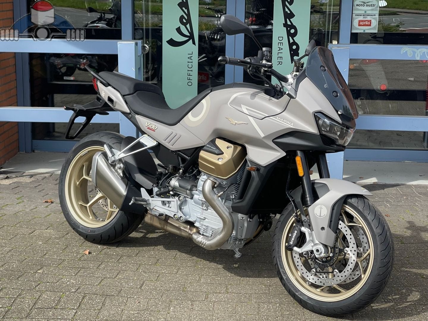 Moto Guzzi V100 Mandello Aviazione Navale, Motoren, Motoren | Moto Guzzi, 2 cilinders, Motorrijbewijs A, Bedrijf, Onbekend