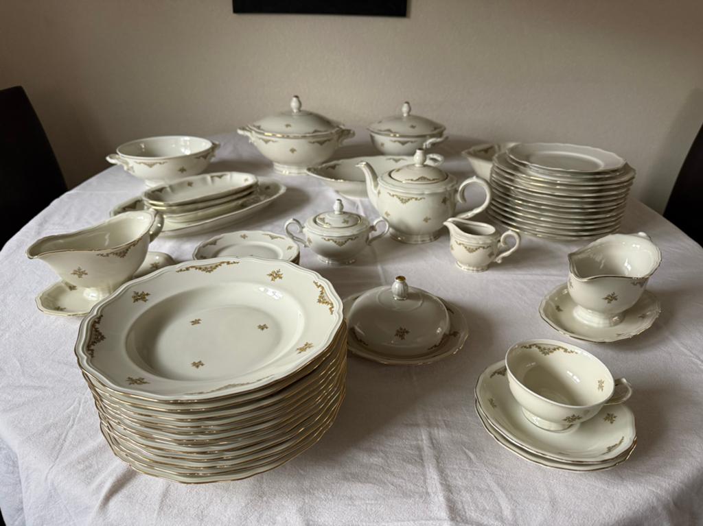 Vintage Servies Bavaria, Ophalen, Porselein, Overige stijlen, Bord(en)