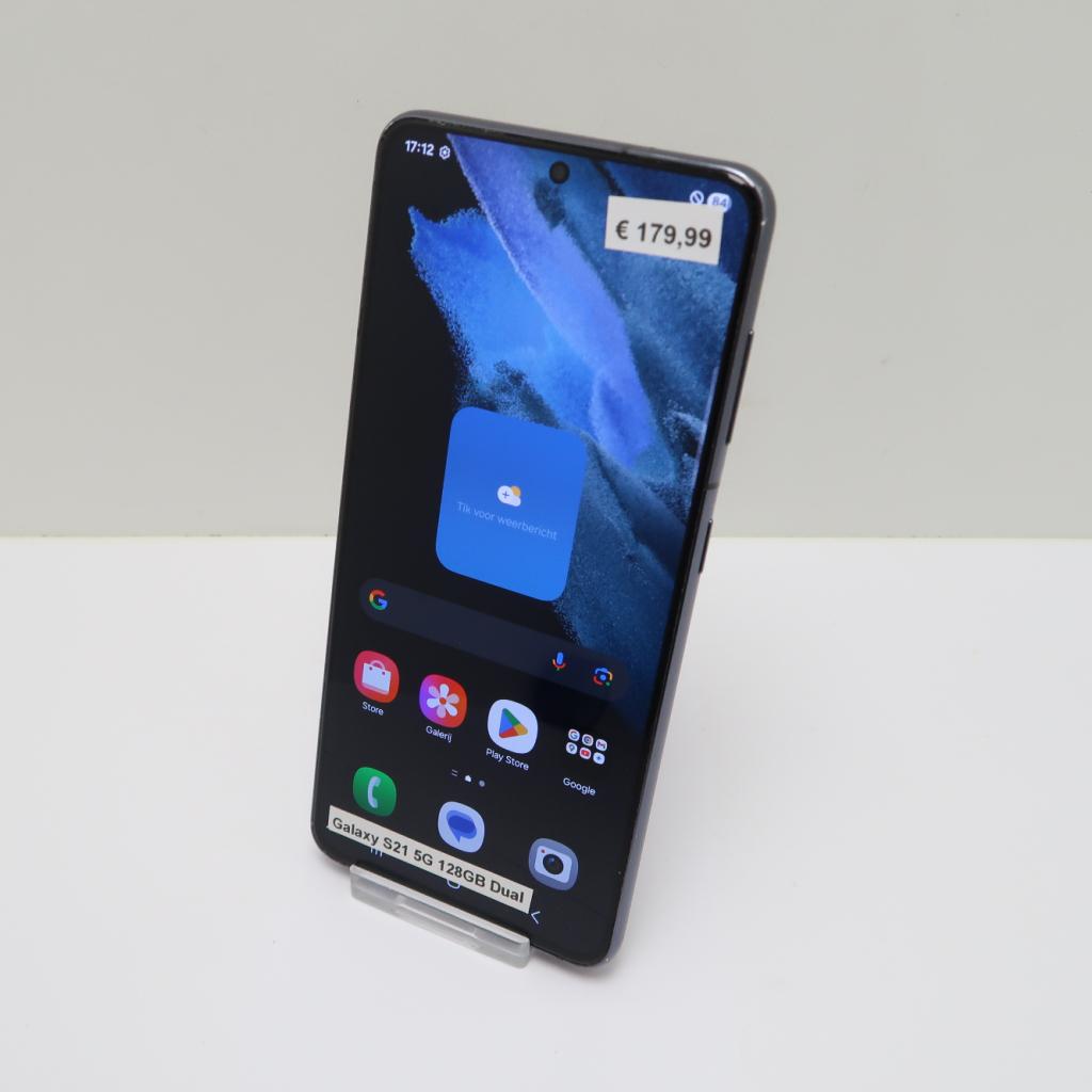 Samsung Galaxy S21 5G 128GB Dual | in Redelijke Staat, Niet ingevuld, Zo goed als nieuw, Niet ingevuld, Niet ingevuld