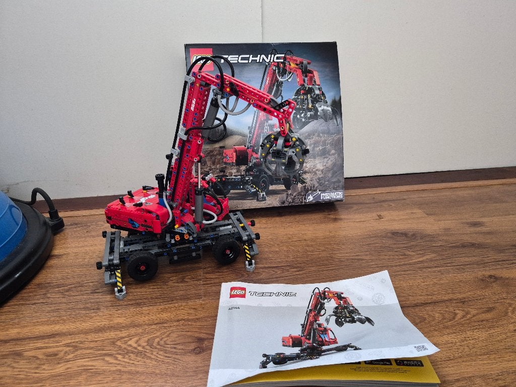 Lego technic material handler, Inclusief instructies, Lego, Ophalen of Verzenden, Zo goed als nieuw