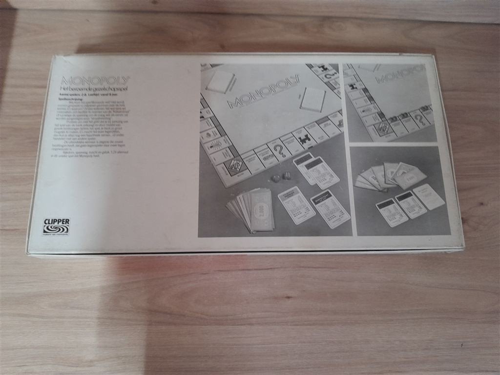monopoly lange start op doos - s5081, Verzenden, Zo goed als nieuw