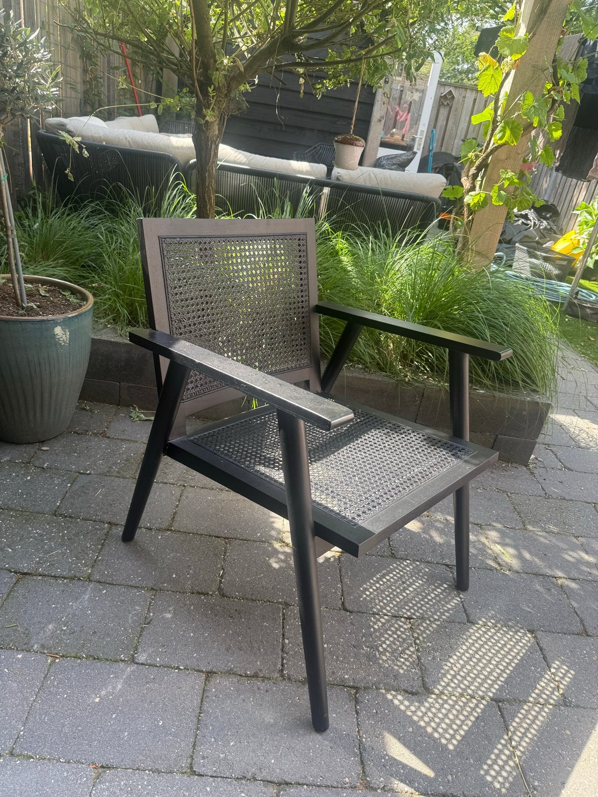 Te koop nette stoel, Ophalen, Zwart, Zo goed als nieuw, Eén