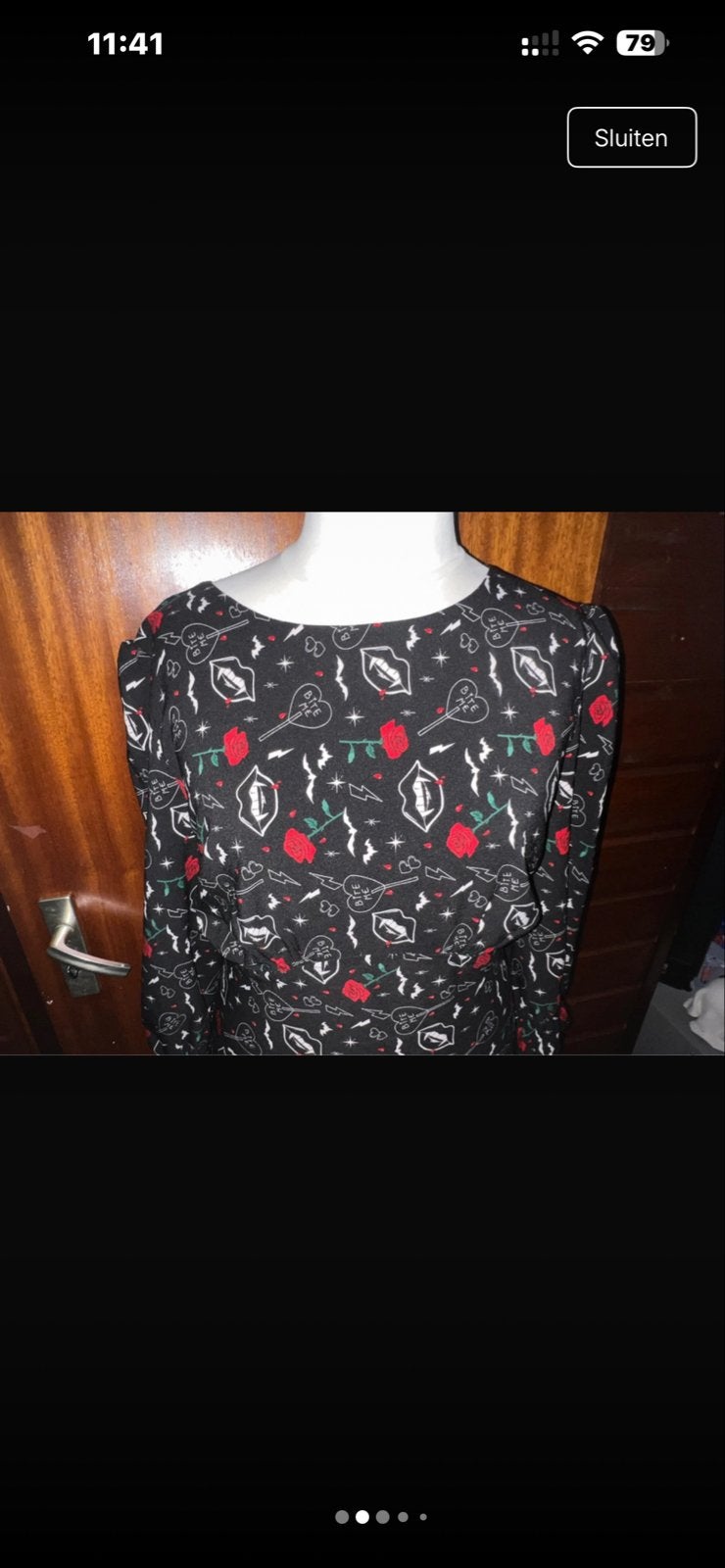 Hell Bunny Elvira jurk - Nieuw en ongedragen, Zwart, Maat 46/48 (XL) of groter, Nieuw, Ophalen of Verzenden