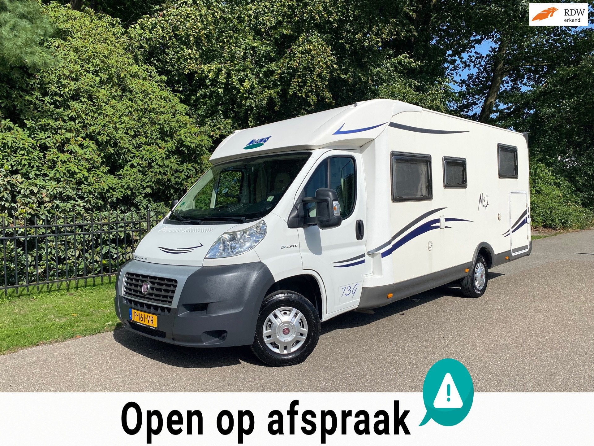 Mc louis MC2-73 Enkele Bedden, Airco, Cruise control EURO5!, Bedrijf, Airconditioning, Half-integraal, McLouis