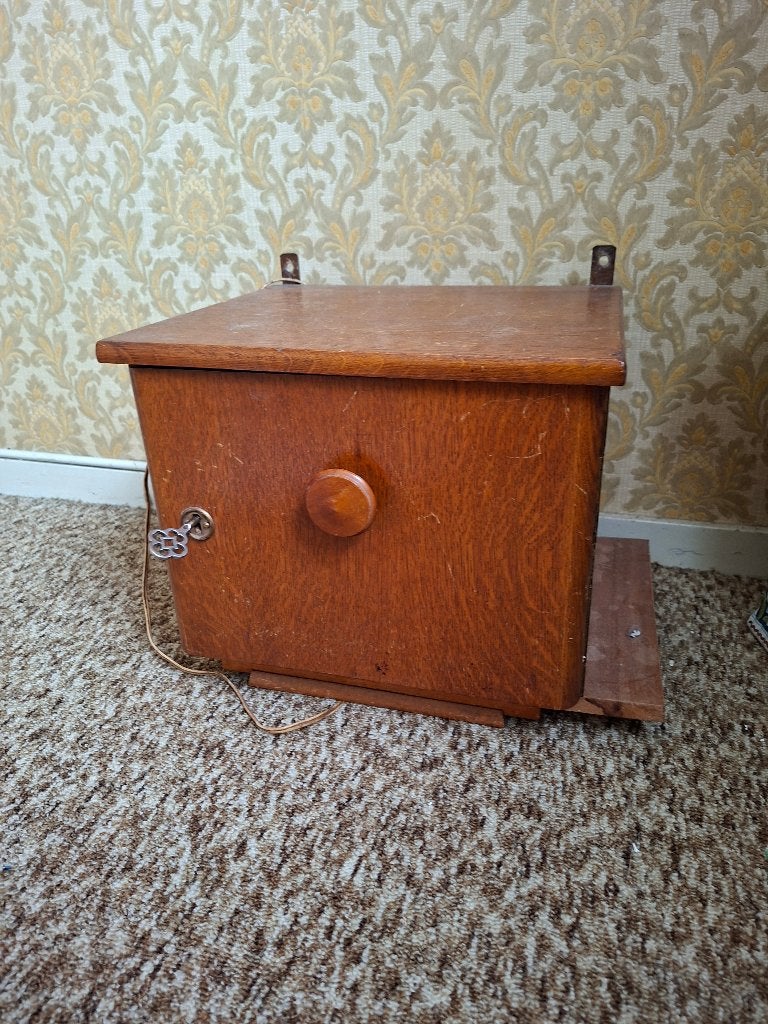 Vintage Humidor sigaren klimaat kastje, Ophalen, Gebruikt, Tabaksdoos of Verpakking