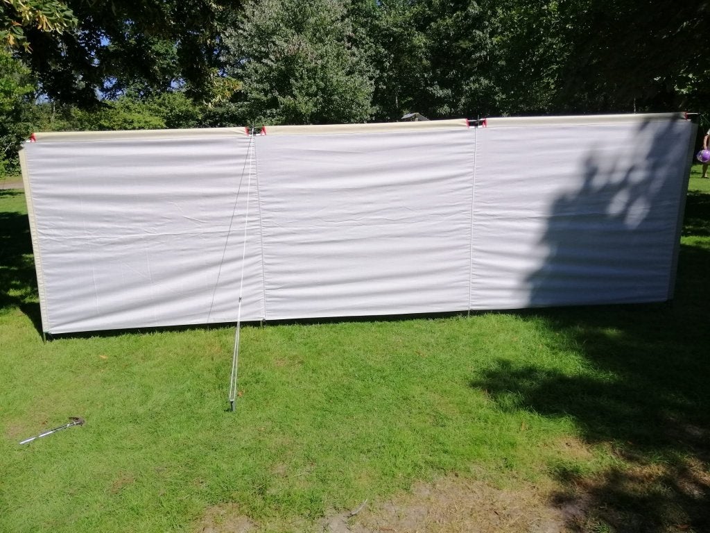 Windscherm, Ophalen, Zo goed als nieuw