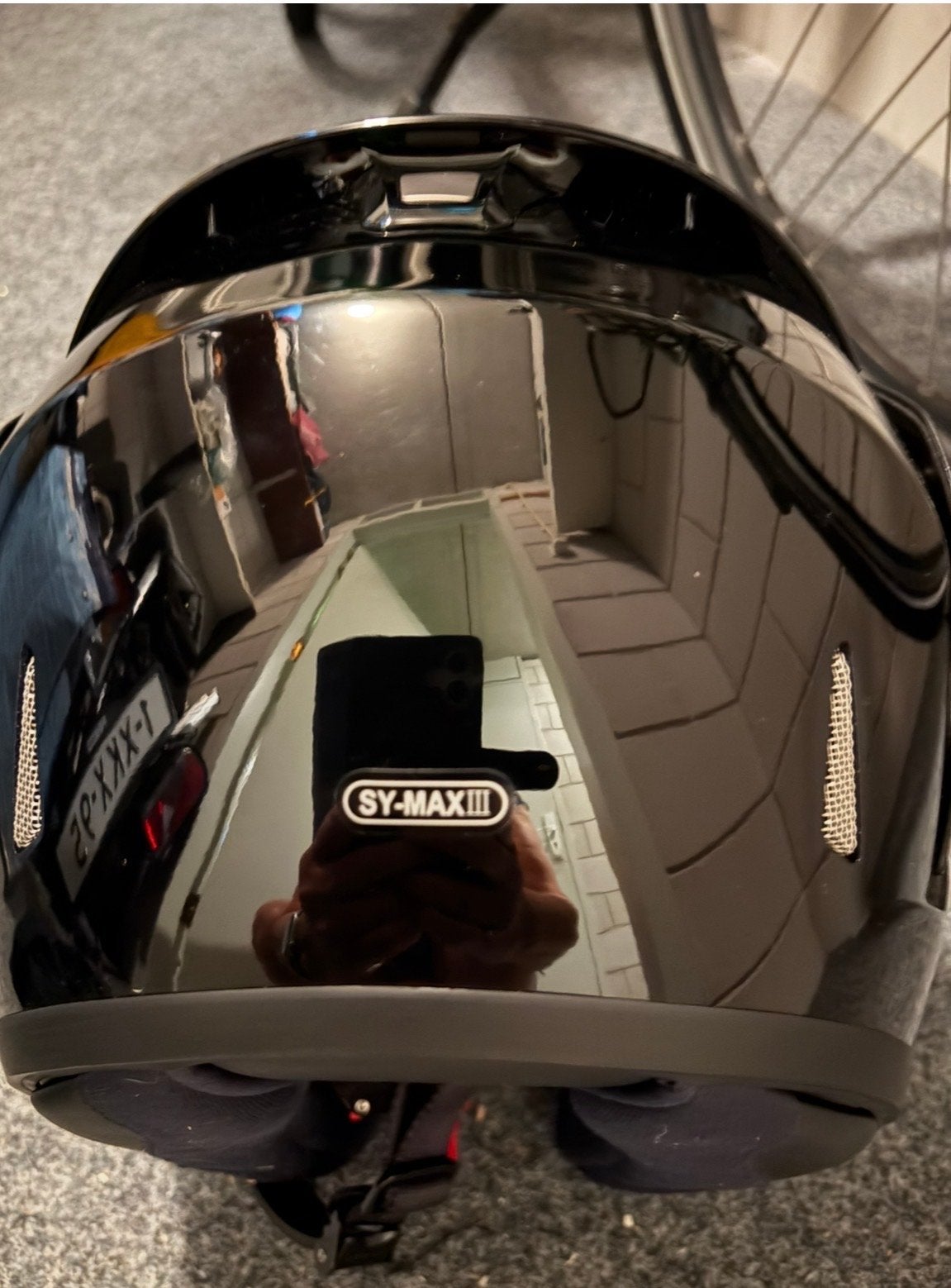 HJC SY-MAX III Integraalhelm - Zwart, Motoren, Ophalen, Systeemhelm, Heren, HJC