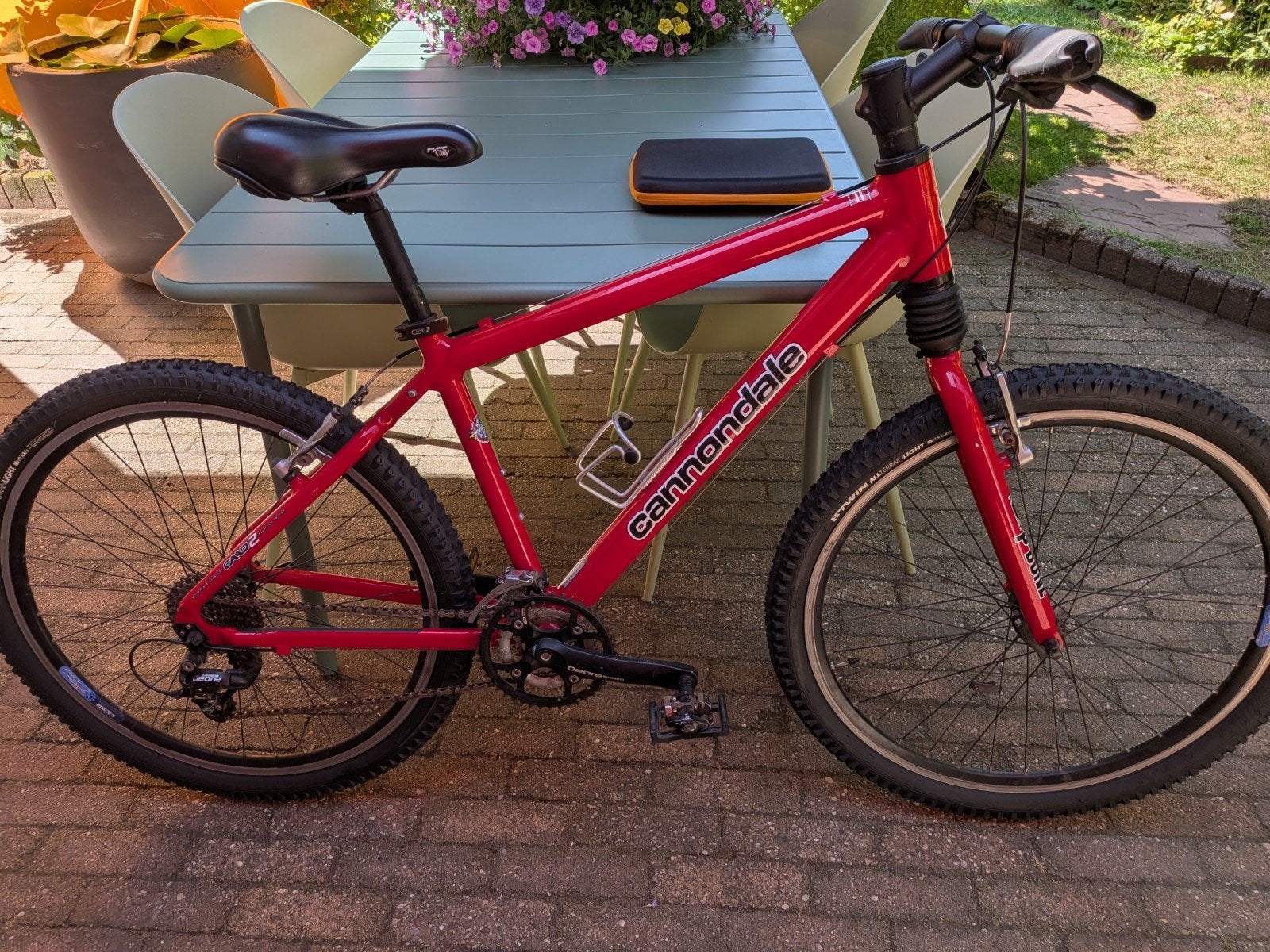 Cannondale mountainbike, Gebruikt, Hardtail, Velgrem, 49 tot 53 cm