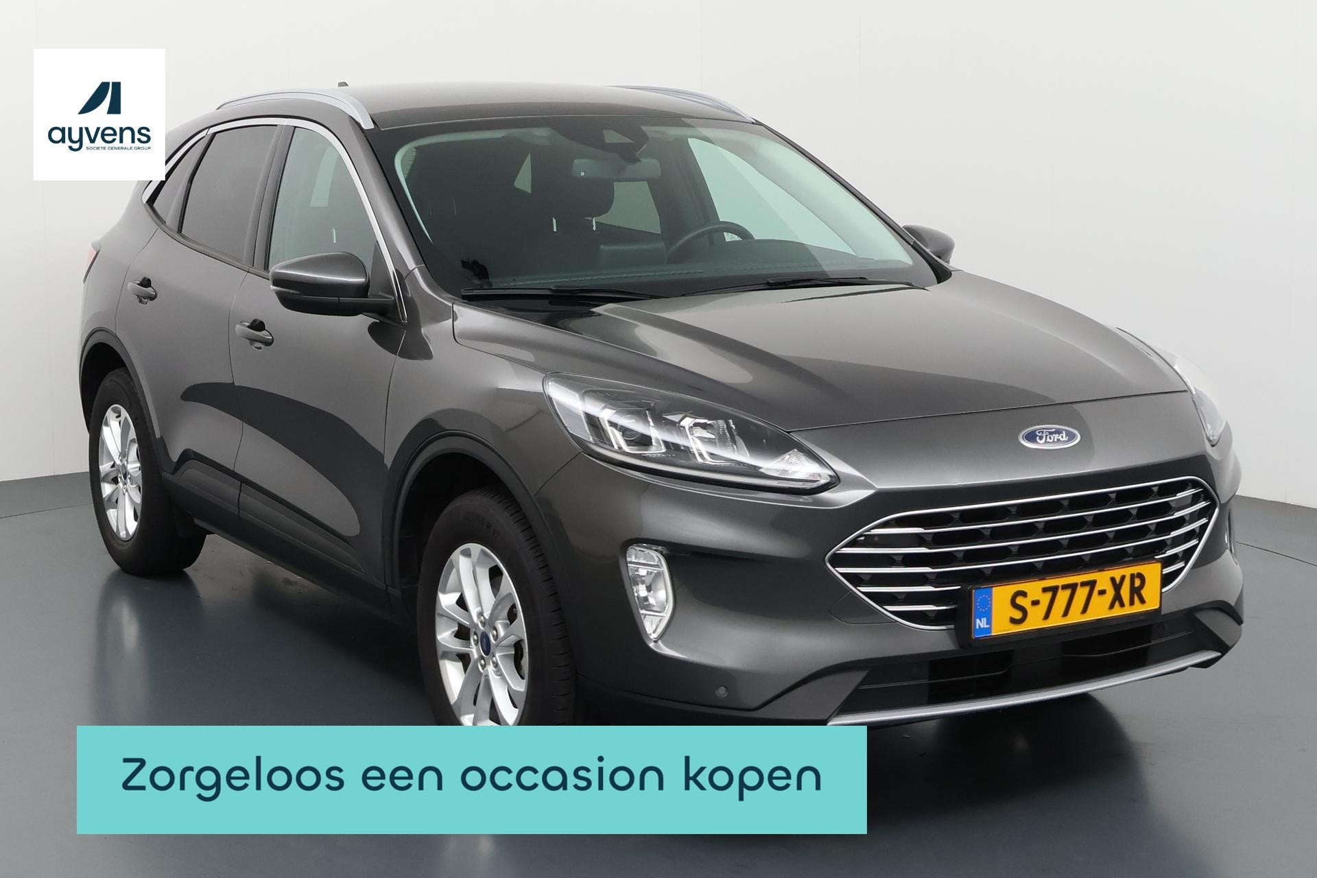 Ford Kuga 2.5 PHEV Titanium Krachtige plug-in hybride met ee, Auto's, Gebruikt, Euro 6, 4 cilinders, Bedrijf