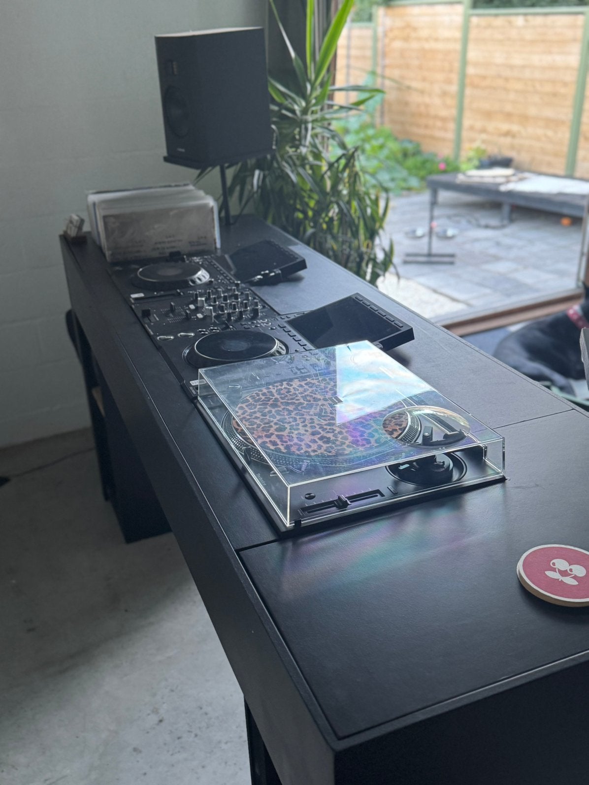 Volledige dj booth 2x CDJ 3000 X + Pioneer DJM-A9 4-kanaals, Ophalen of Verzenden, Zo goed als nieuw, Pioneer