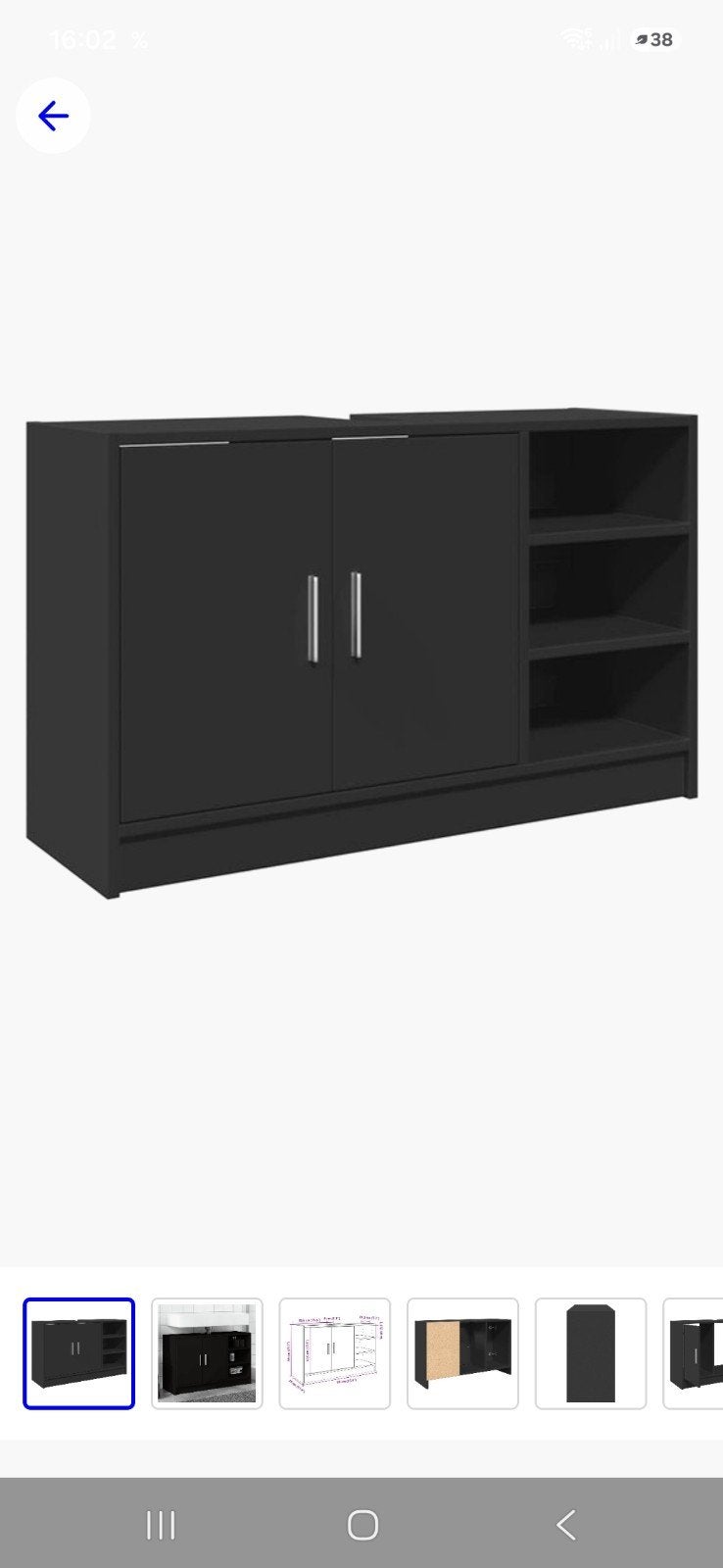 Nieuwe badkamerkast, Huis en Inrichting, Ophalen, (Half)hoge kast, Nieuw, 50 tot 100 cm