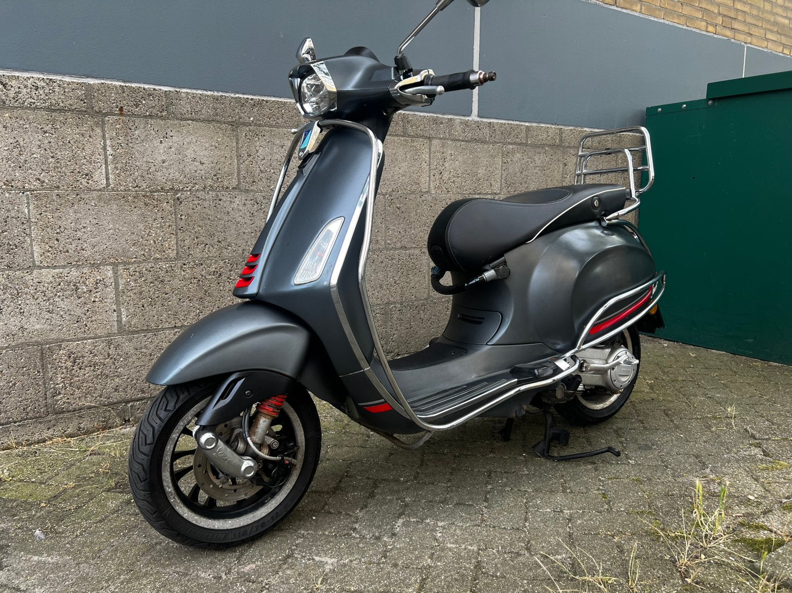 Vespa Sprint 2015 met Alarm, Maximaal 45 km/u, Vespa S, Ophalen of Verzenden, Zo goed als nieuw