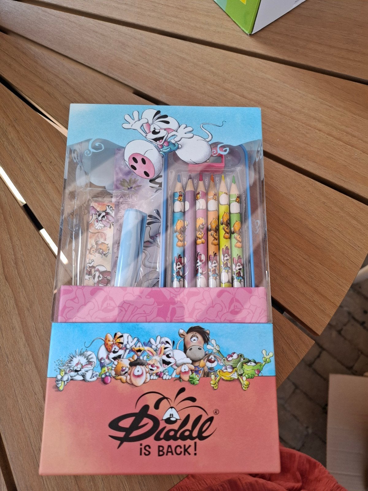 Diddl Is Back! Schrijfwarenset, Verzamelen, Diddl, Ophalen of Verzenden, Diddl, Nieuw, Pen, Potlood of Stift