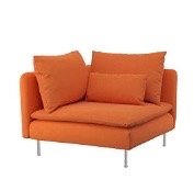 IKEA Söderhamn hoekelement - oranje, Huis en Inrichting, Ophalen, Overige kleuren, Zo goed als nieuw, Eén
